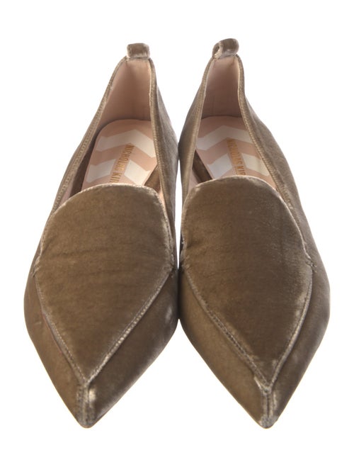 Nicholas Kirkwood Velvet Loafers