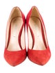 Nicholas Kirkwood Suede Ruffle Embellishment Pumps