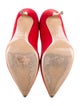 Nicholas Kirkwood Suede Ruffle Embellishment Pumps