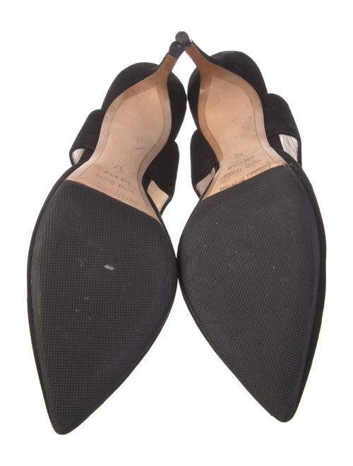 Nicholas Kirkwood Suede Slingback Pumps