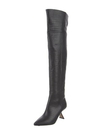 Nicholas Kirkwood Embossed Leather Boots