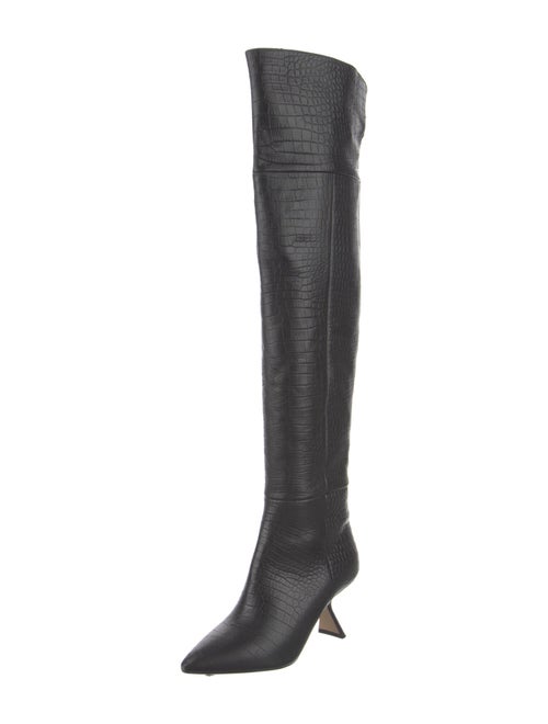 Nicholas Kirkwood Embossed Leather Boots