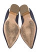 Nicholas Kirkwood Faux Pearl Accents Suede Loafers