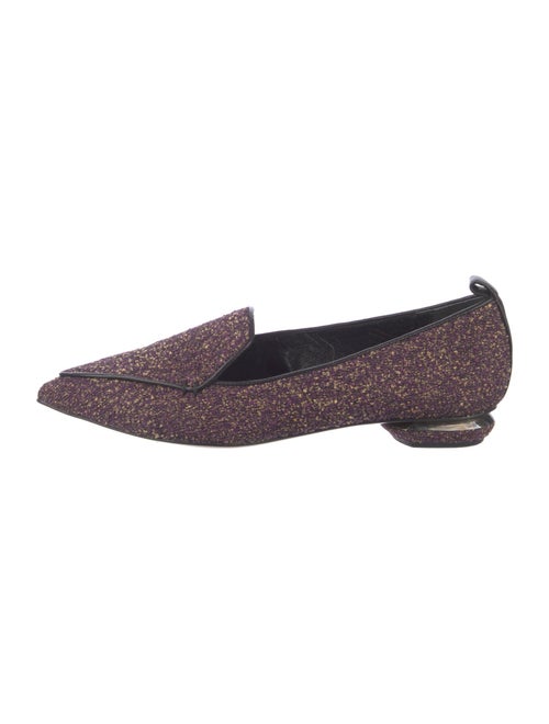 Nicholas Kirkwood Printed Loafers