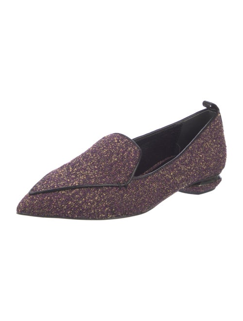 Nicholas Kirkwood Printed Loafers