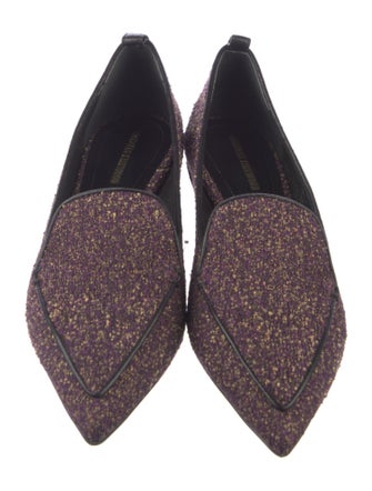 Nicholas Kirkwood Printed Loafers