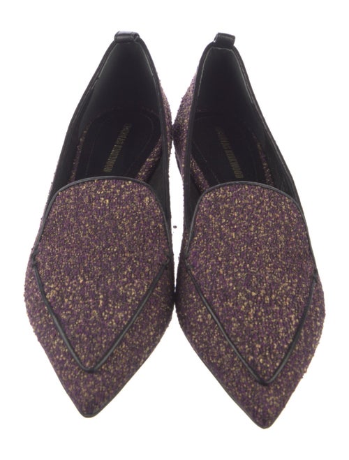 Nicholas Kirkwood Printed Loafers