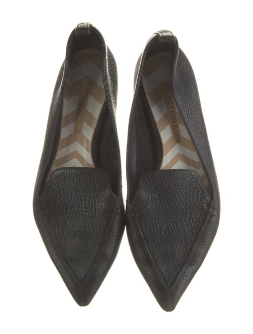 Nicholas Kirkwood Leather Flats