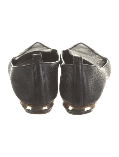 Nicholas Kirkwood Leather Flats