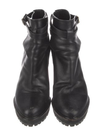 Nicholas Kirkwood Leather Beaded Accents Boots