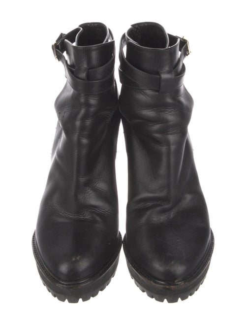 Nicholas Kirkwood Leather Beaded Accents Boots