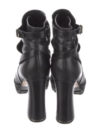 Nicholas Kirkwood Leather Beaded Accents Boots