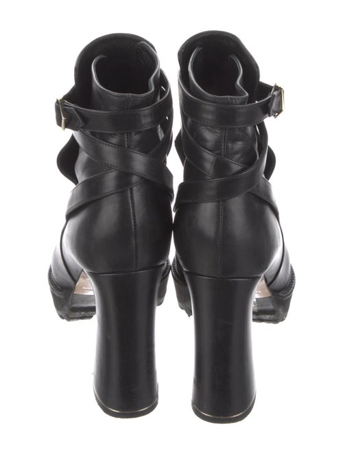 Nicholas Kirkwood Leather Beaded Accents Boots
