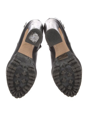 Nicholas Kirkwood Leather Beaded Accents Boots