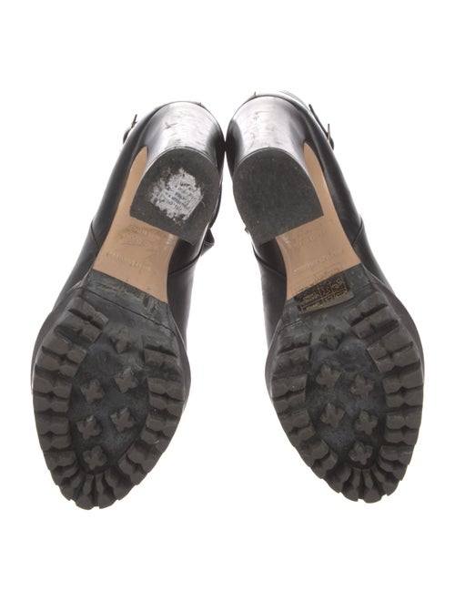 Nicholas Kirkwood Leather Beaded Accents Boots