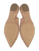 Nicholas Kirkwood Leather Slingback Flats