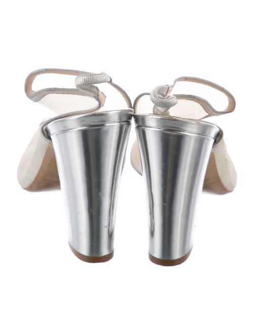 Nicholas Kirkwood Mesh Slingback Sandals