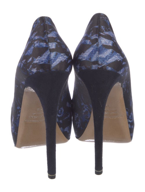 Nicholas Kirkwood Suede Printed Pumps
