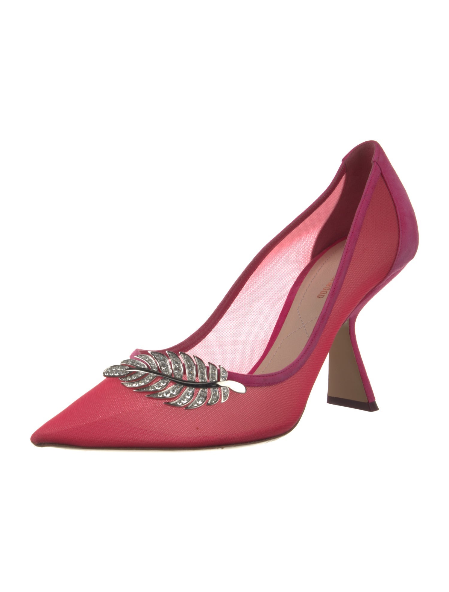 Nicholas Kirkwood Suede Crystal Embellishments Pumps