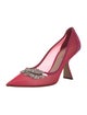 Nicholas Kirkwood Suede Crystal Embellishments Pumps