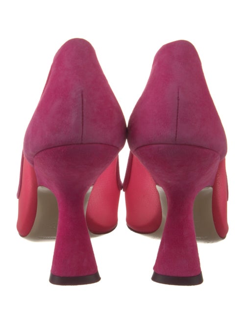 Nicholas Kirkwood Suede Crystal Embellishments Pumps