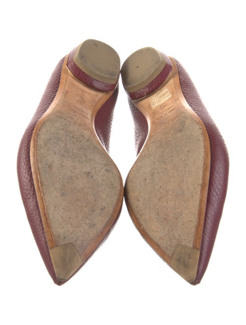 Nicholas Kirkwood Leather Flats