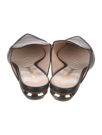 Nicholas Kirkwood Leather Mules