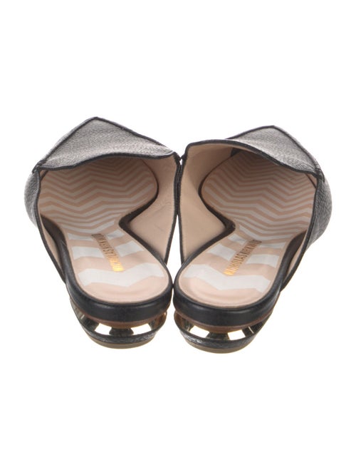 Nicholas Kirkwood Leather Mules