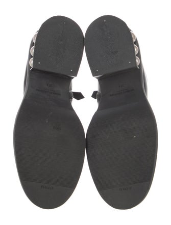 Nicholas Kirkwood Leather Beaded Accents Boots