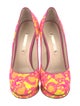 Nicholas Kirkwood Lace Printed Pumps