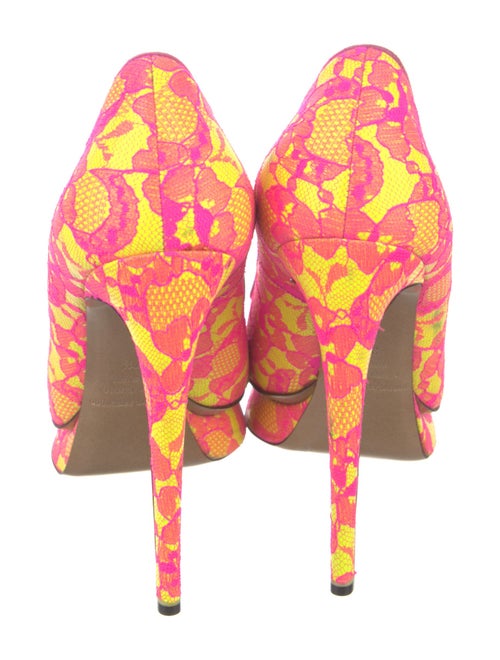 Nicholas Kirkwood Lace Printed Pumps