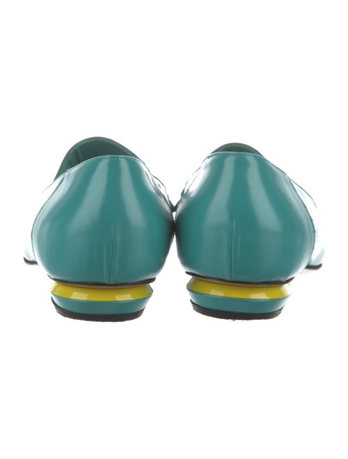 Nicholas Kirkwood Leather Flats