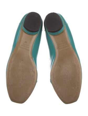 Nicholas Kirkwood Leather Flats