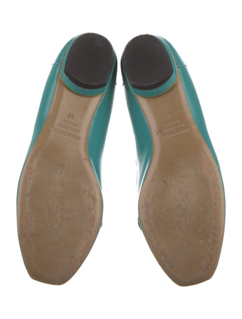 Nicholas Kirkwood Leather Flats