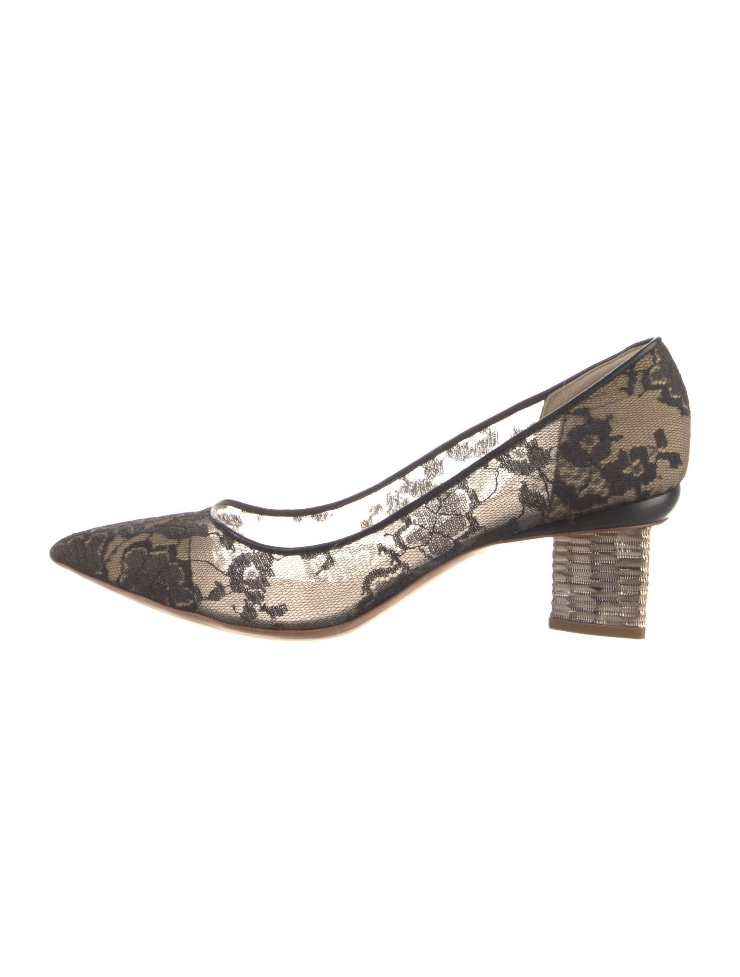 Nicholas Kirkwood Lace Lace Pattern Pumps