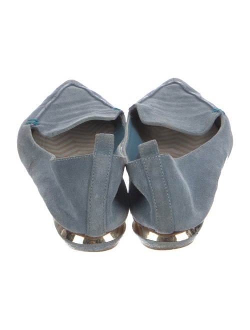 Nicholas Kirkwood Suede Flats