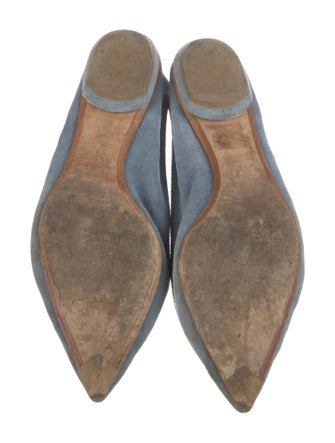 Nicholas Kirkwood Suede Flats