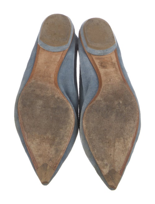 Nicholas Kirkwood Suede Flats