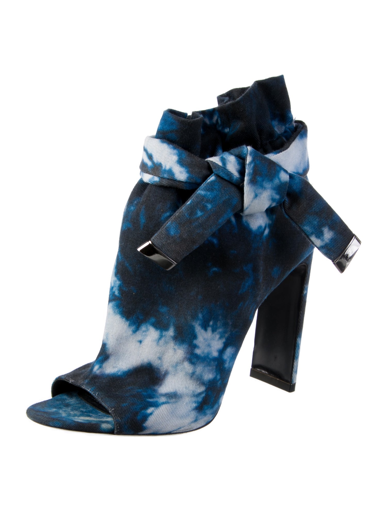 Nicholas Kirkwood Tie-Dye Print Boots