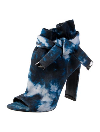 Nicholas Kirkwood Tie-Dye Print Boots