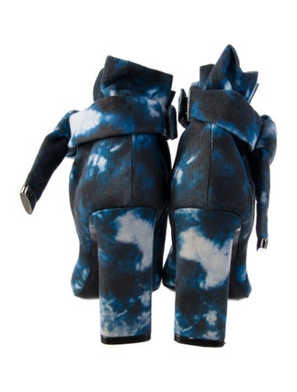 Nicholas Kirkwood Tie-Dye Print Boots