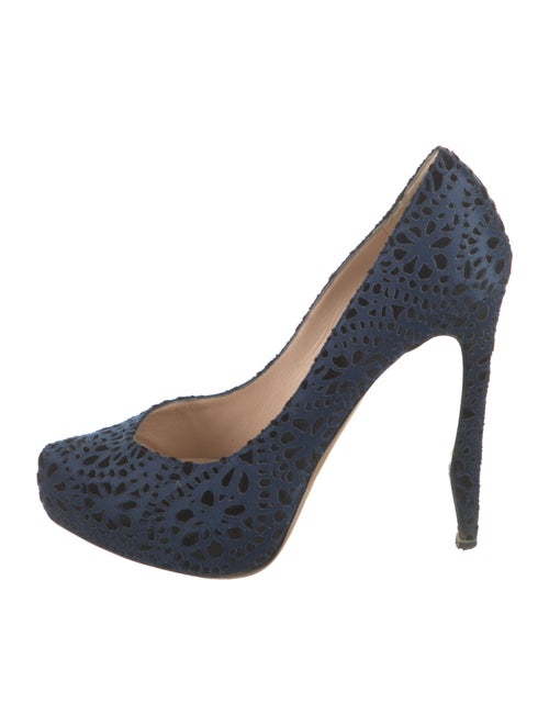 Nicholas Kirkwood Printed Pumps