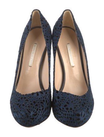 Nicholas Kirkwood Printed Pumps