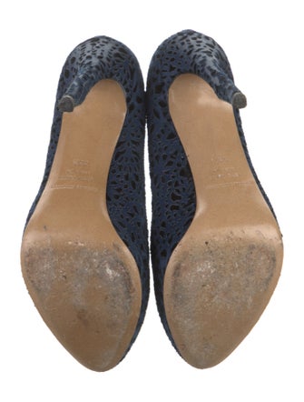 Nicholas Kirkwood Printed Pumps