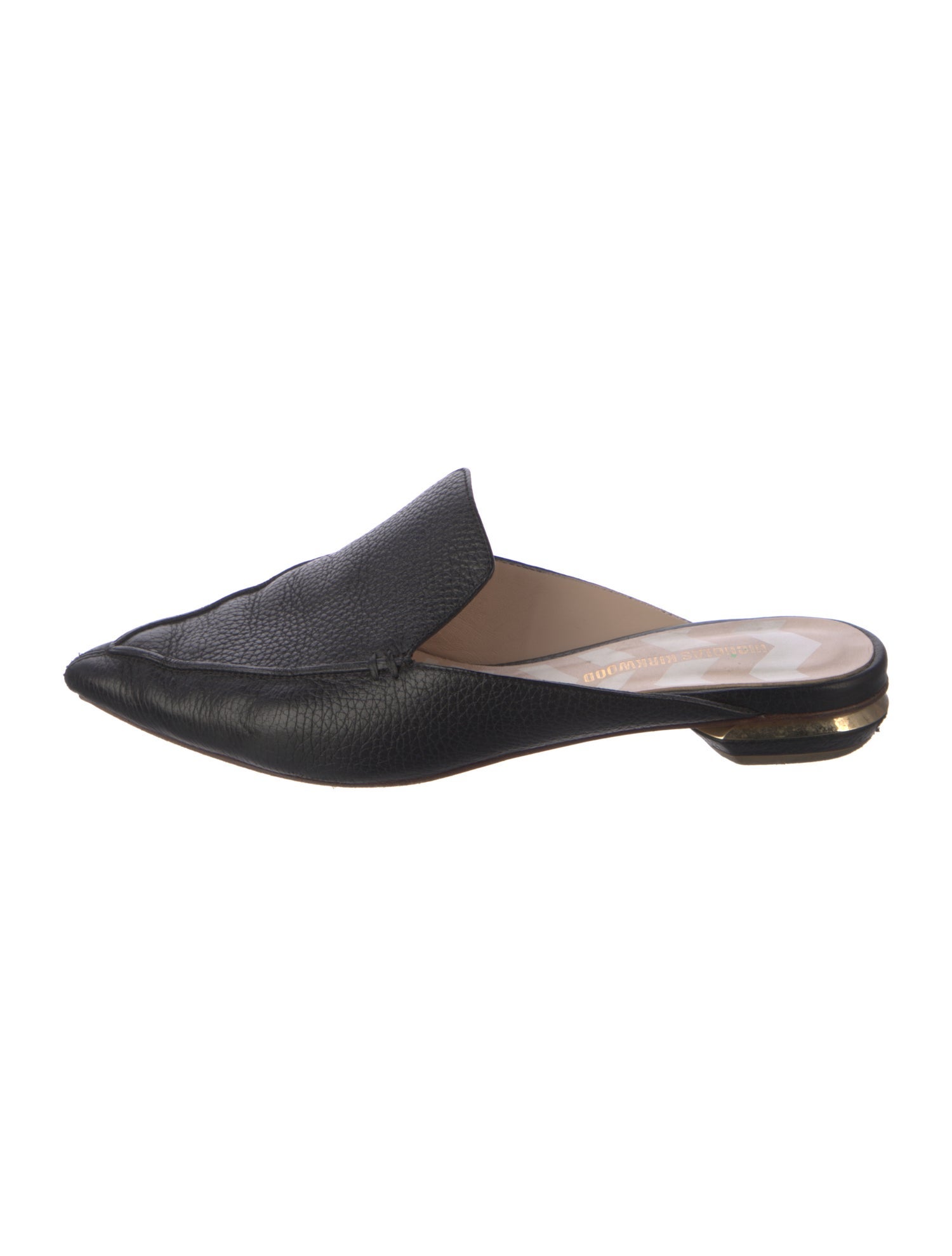 Nicholas Kirkwood Leather Mules