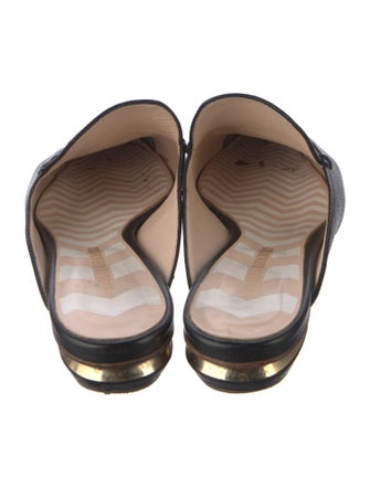 Nicholas Kirkwood Leather Mules