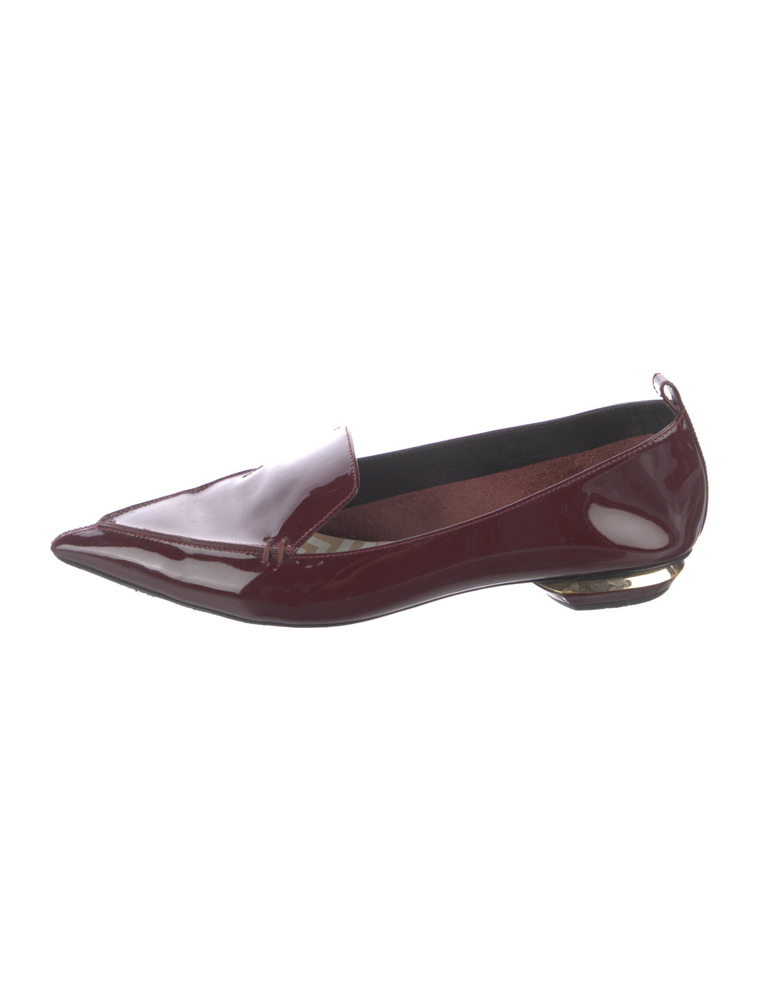 Nicholas Kirkwood Patent Leather Loafers