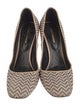 Nicholas Kirkwood Leather Houndstooth Print Pumps