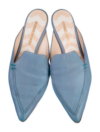 Nicholas Kirkwood Leather Mules