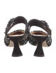 Nicholas Kirkwood Tweed Animal Print Slides
